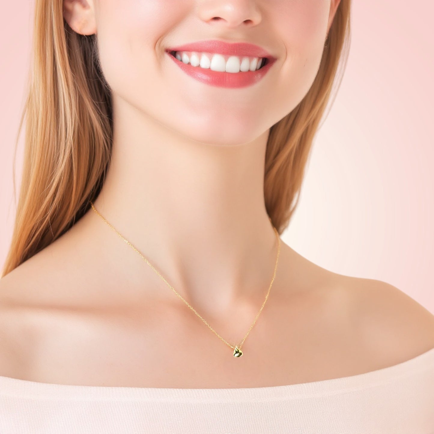 Silver Bean Necklace 5