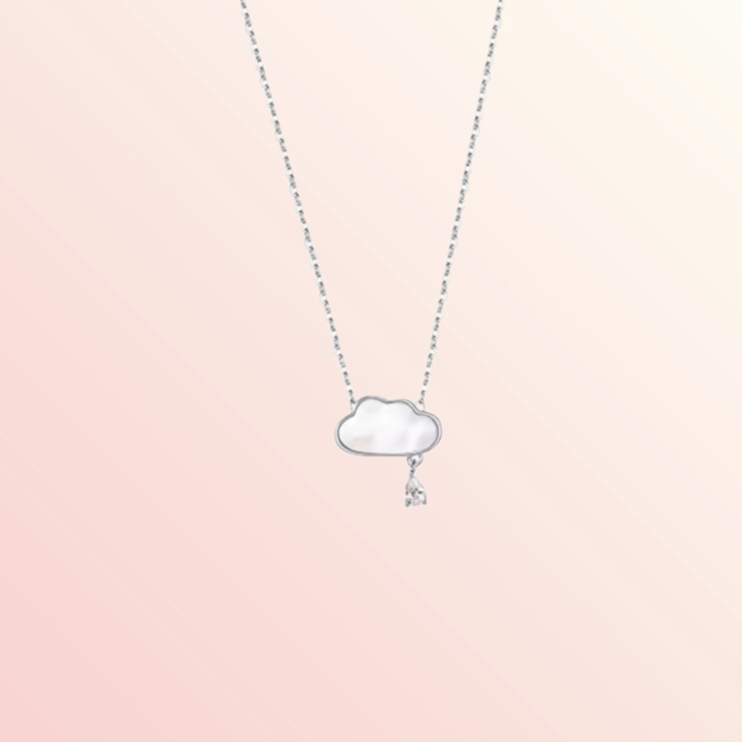 Silver Drizzle Necklace 1