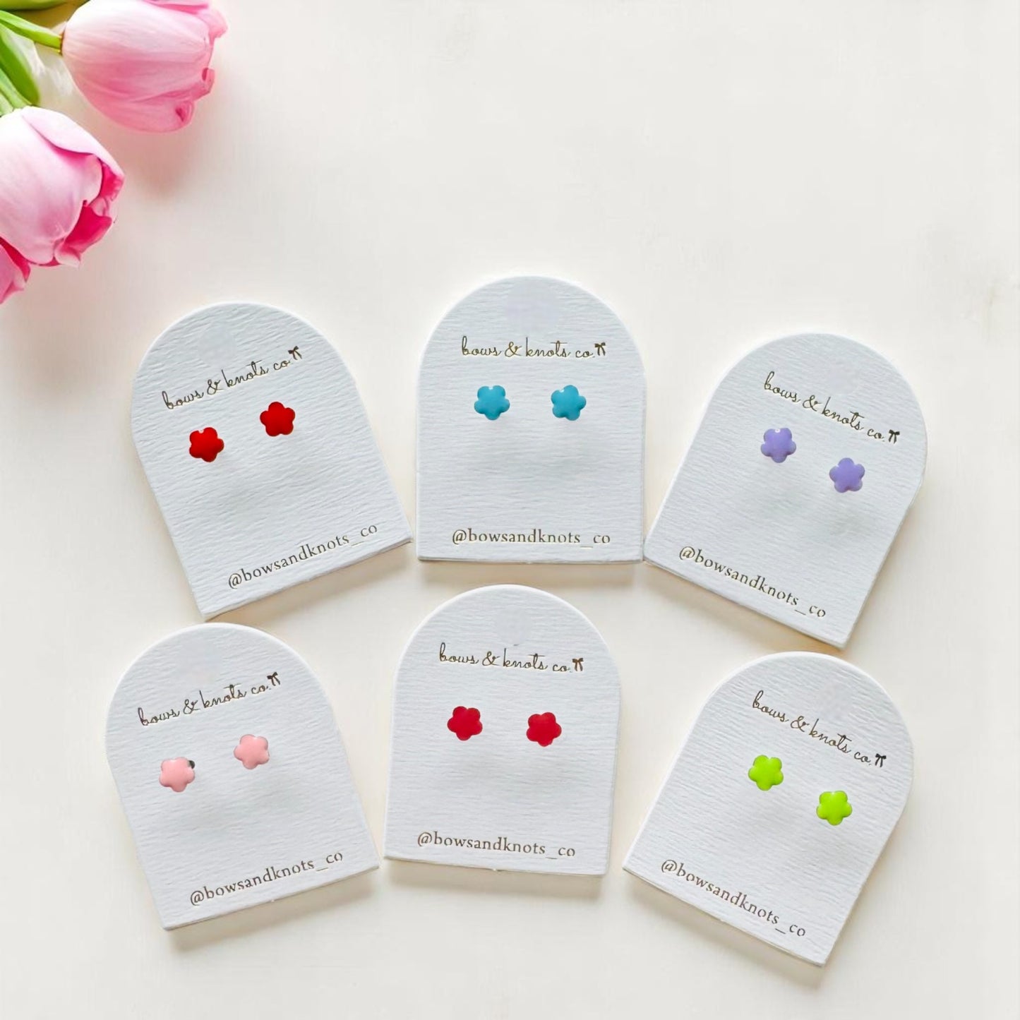 Silver Starry Wink Stud Earrings 1