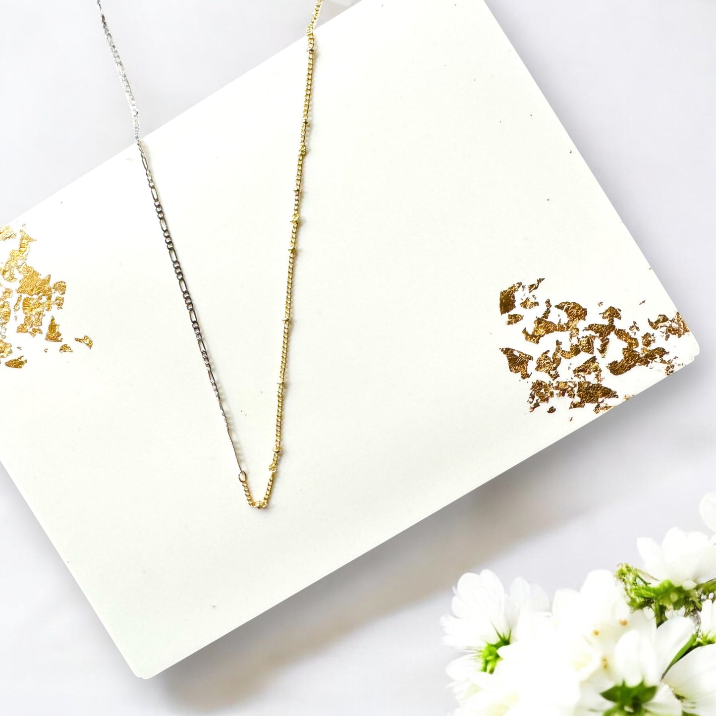 Sleek Duo Necklace - due essence 1