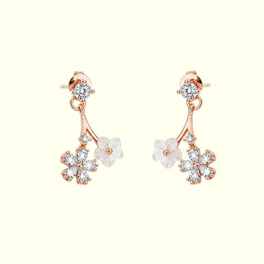 Snow Blossom Earrings 2