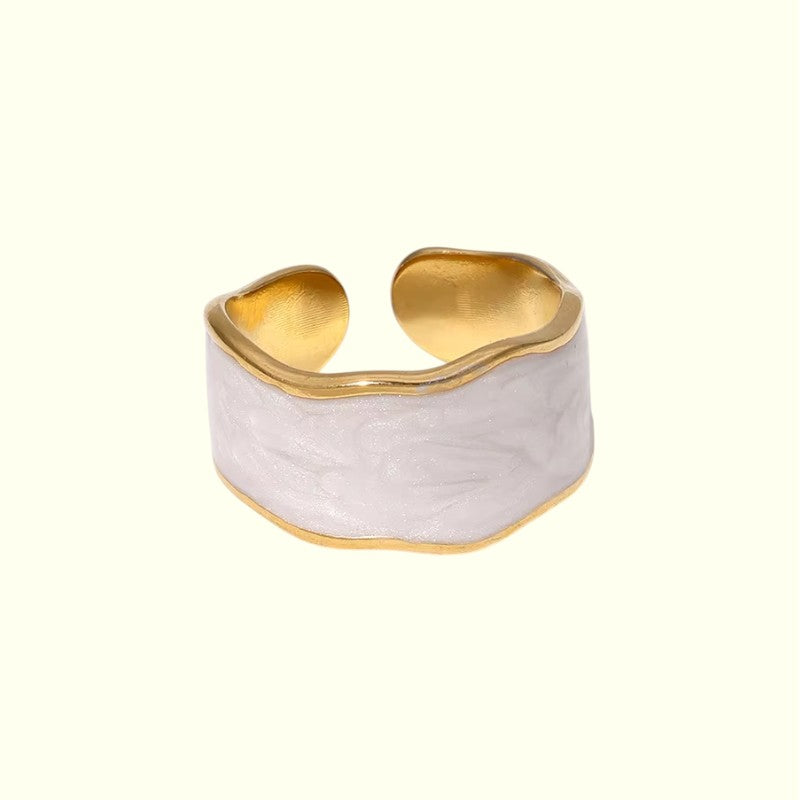 Solstice Enamel Ring 3