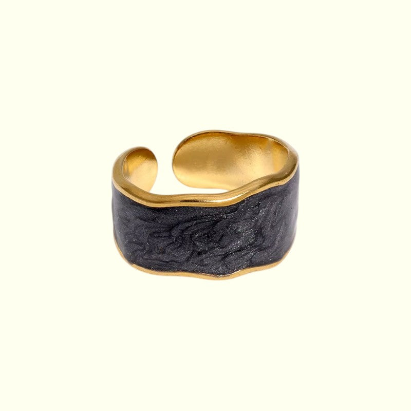 Solstice Enamel Ring 4