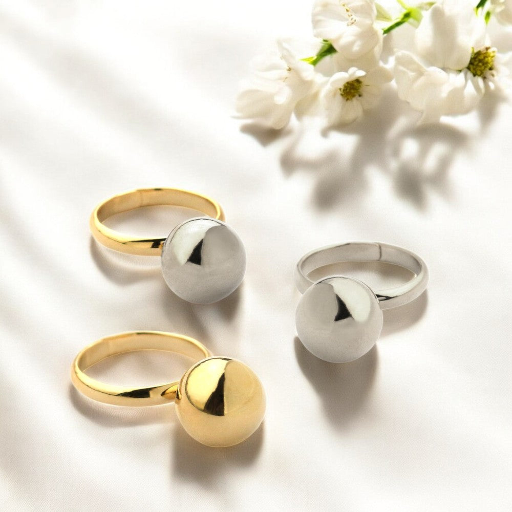 Sphere Accent Ring 2