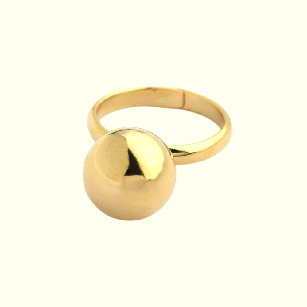Sphere Accent Ring Gold 1