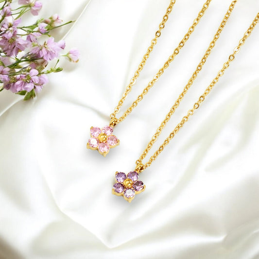 Starry Floral Necklace 1
