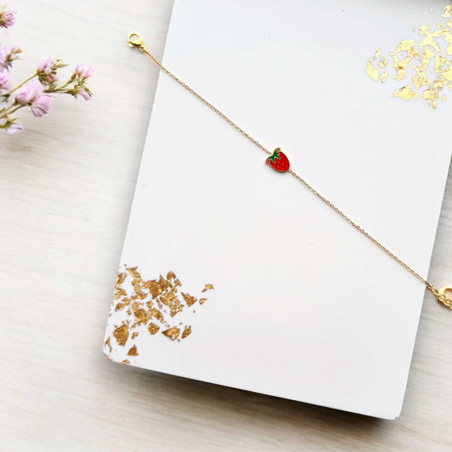 Strawberry Kiss Bracelet -Berry Bliss 3