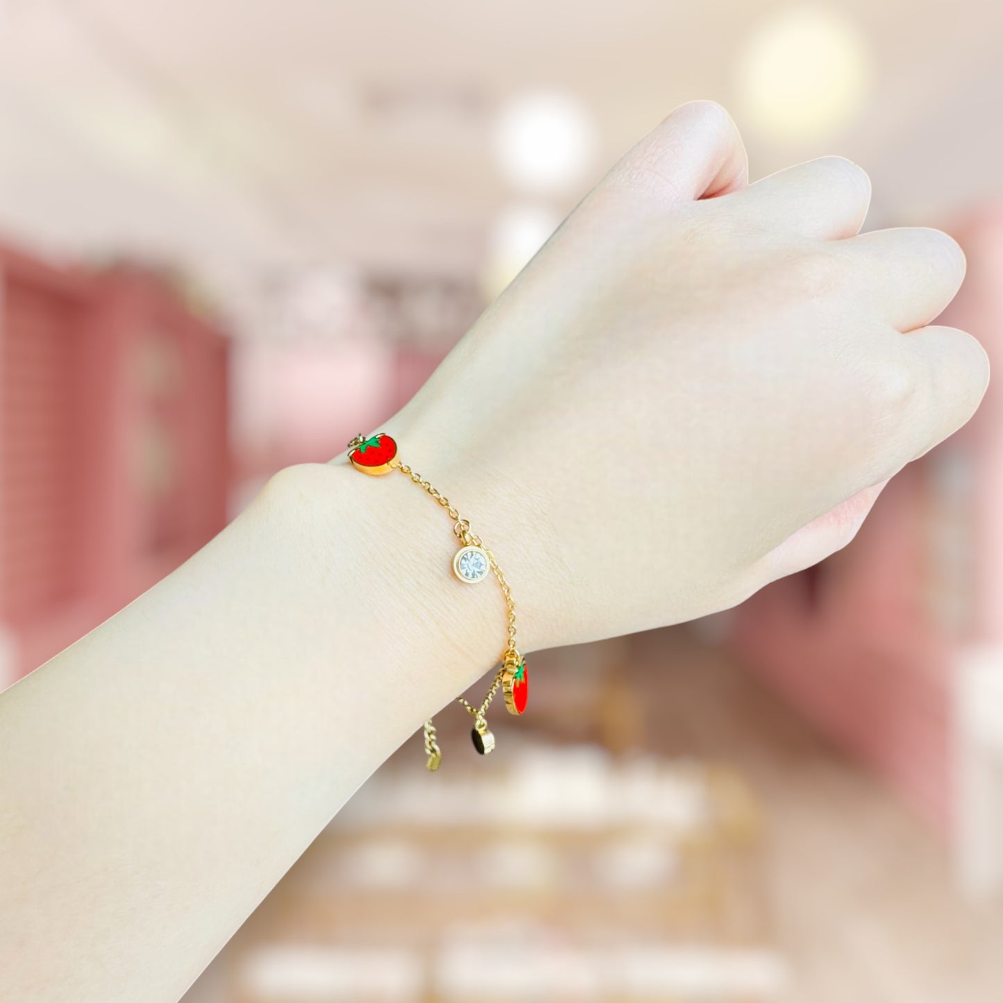 Strawberry Kiss Bracelet Berry Delight 2