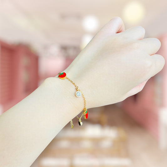 Strawberry Kiss Bracelet Berry Delight 2