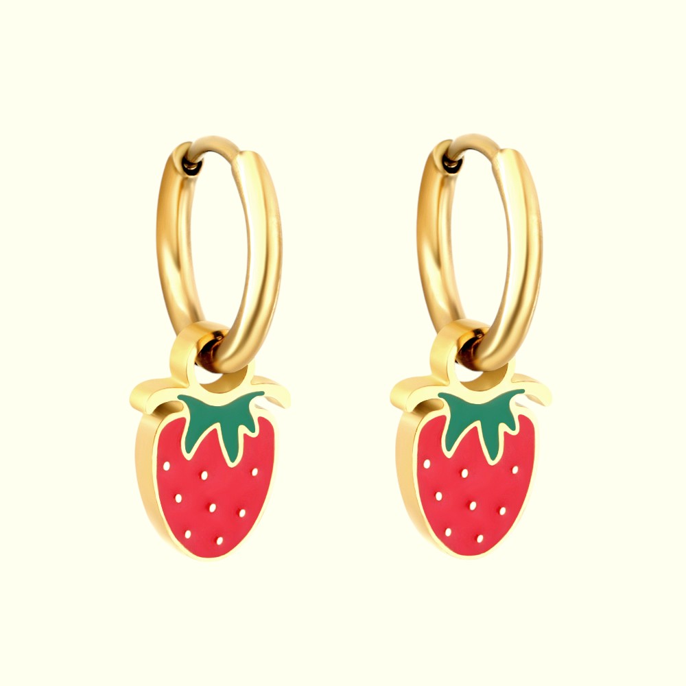 Strawberry Kiss Hoops 1