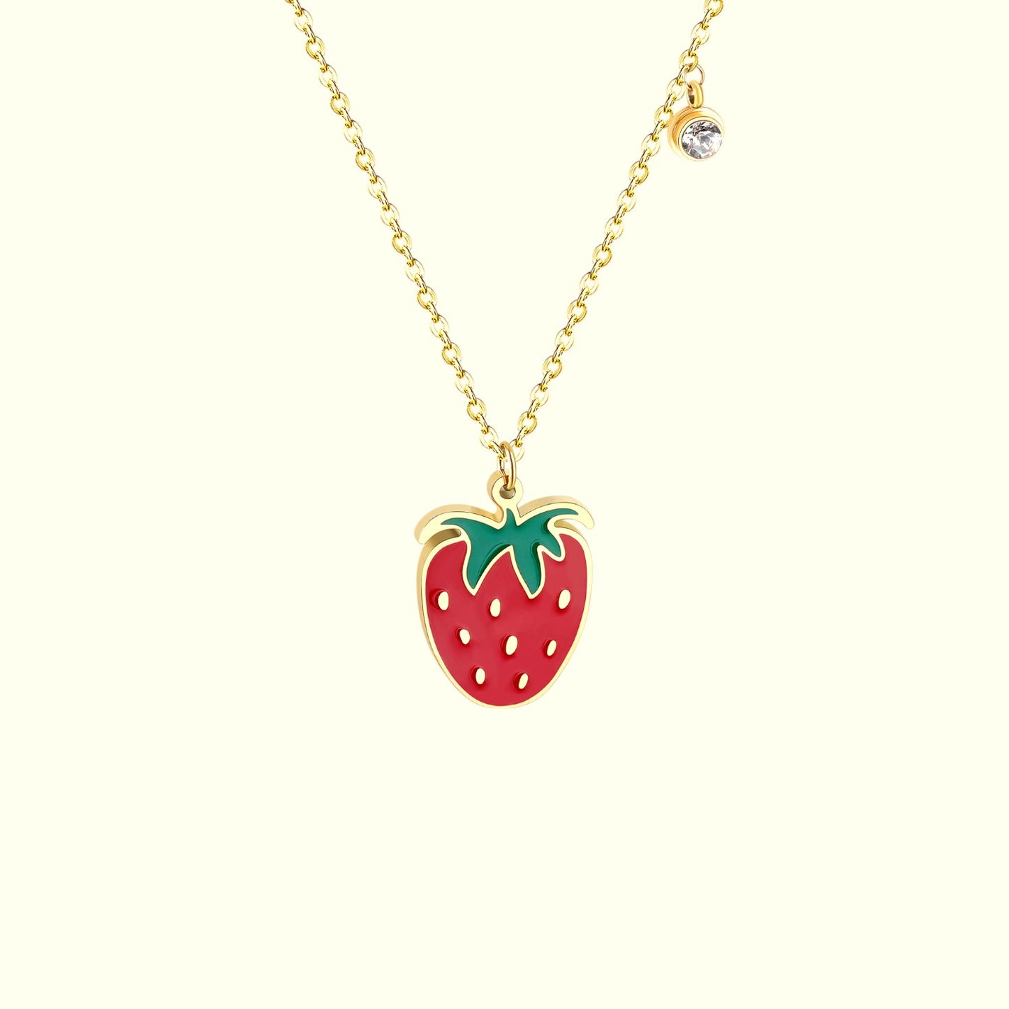 Strawberry Kiss Necklace 1