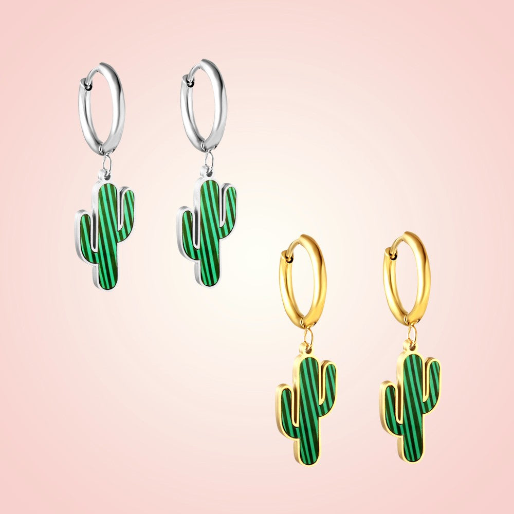 Succulent Cactus Hoops 2