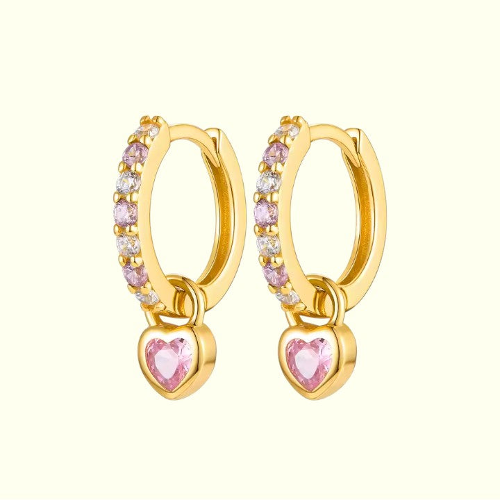 Sweetheart Swing Hoops Gold 2