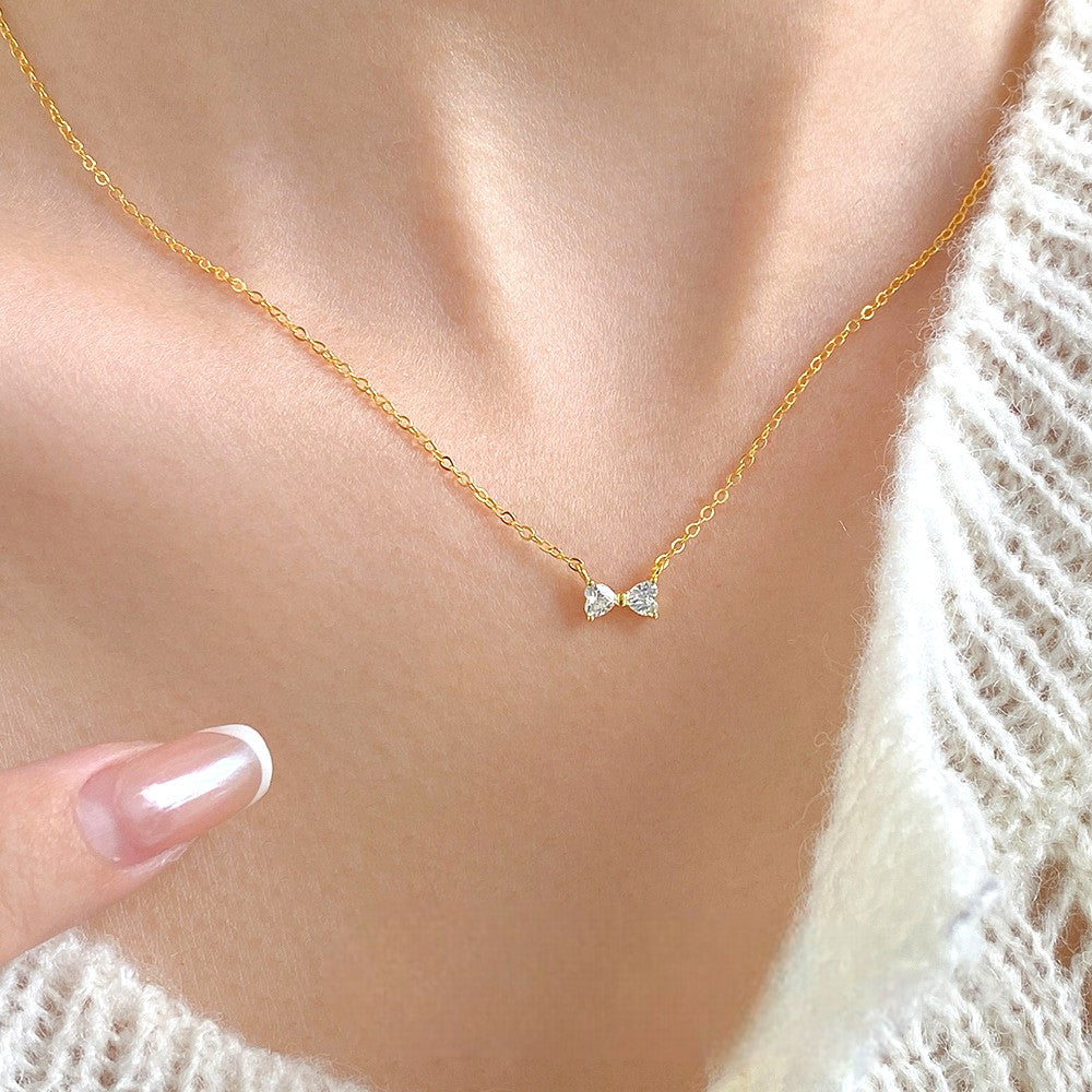 Timeless Bow Pendant Necklace 6