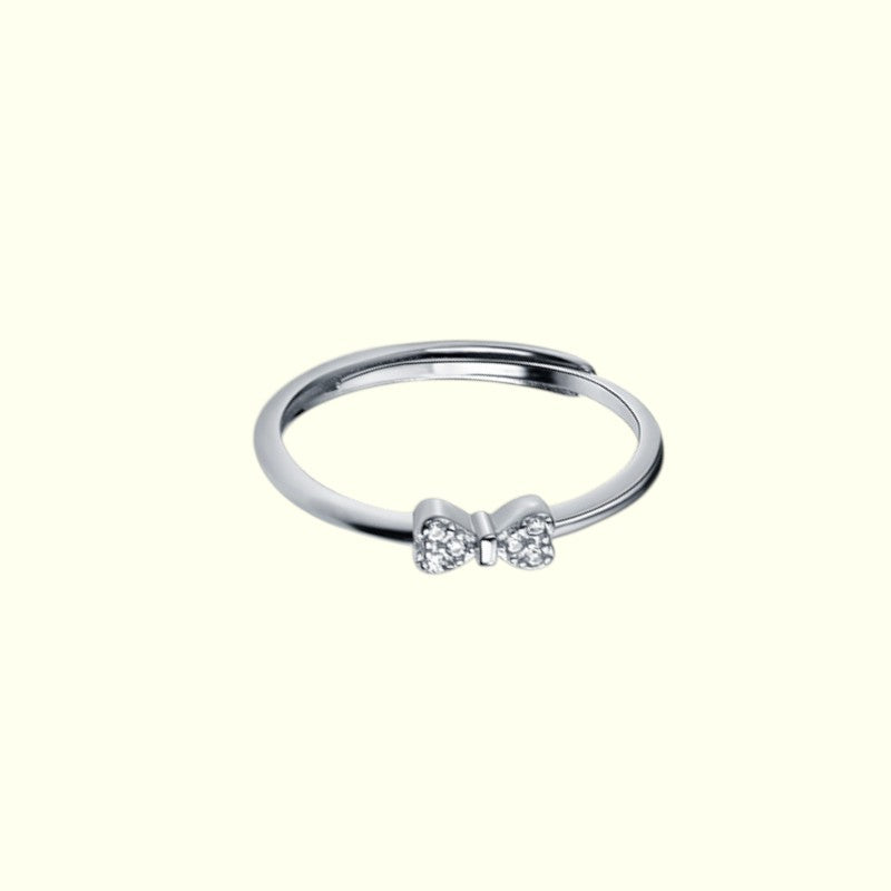 Timeless Bowknot Ring Silver 1