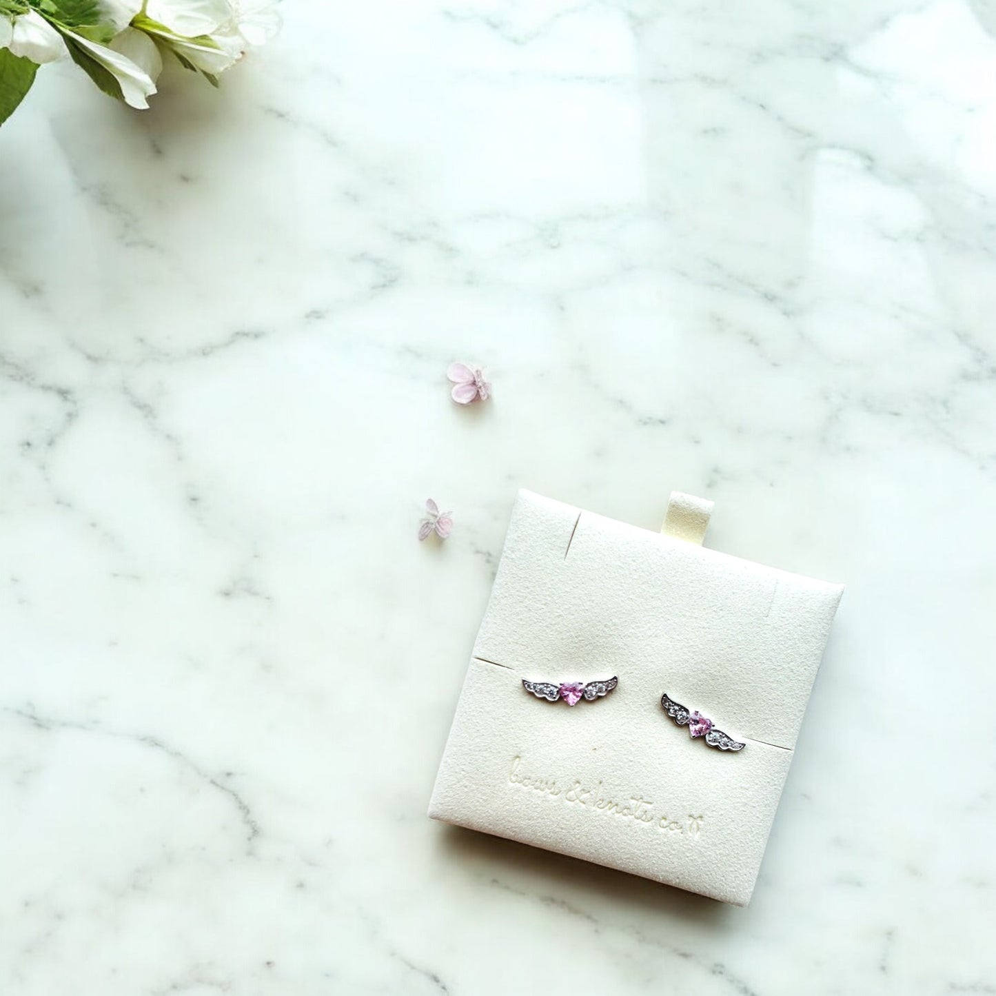 Timeless Flying Heart Stud Earrings 3