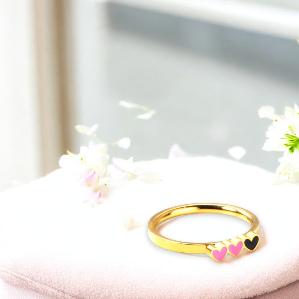 Trinity Hearts Ring 6