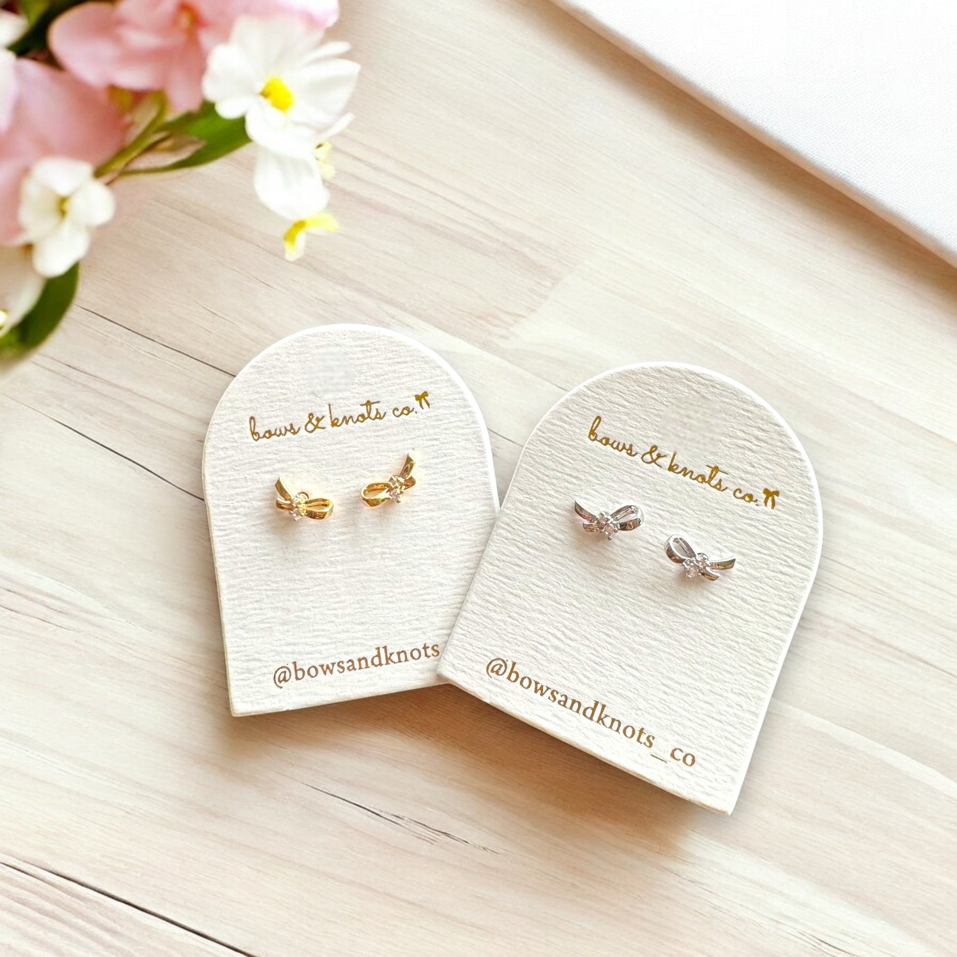 Twinkle Knot Studs 5