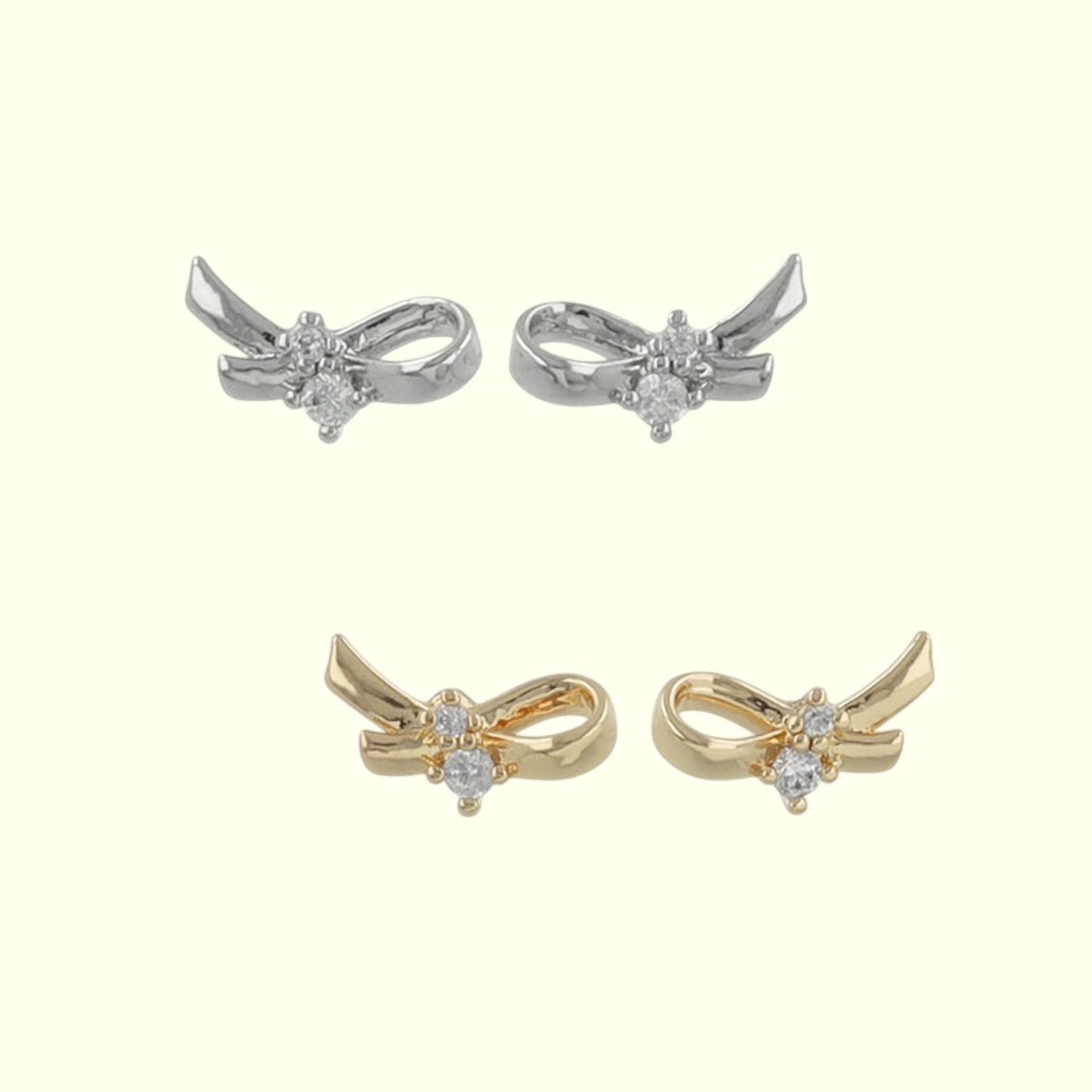 Twinkle Knot Studs 1