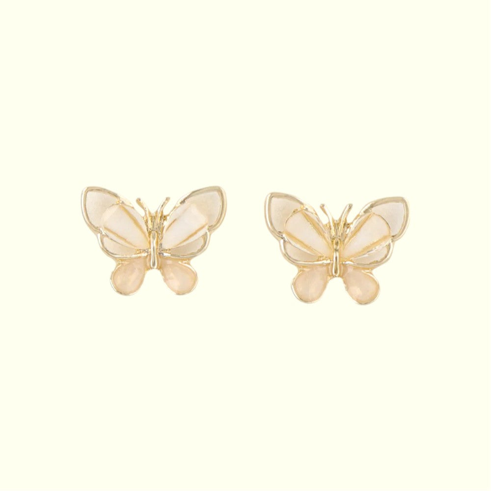 Twinkling Butterfly Stud Earrings 3