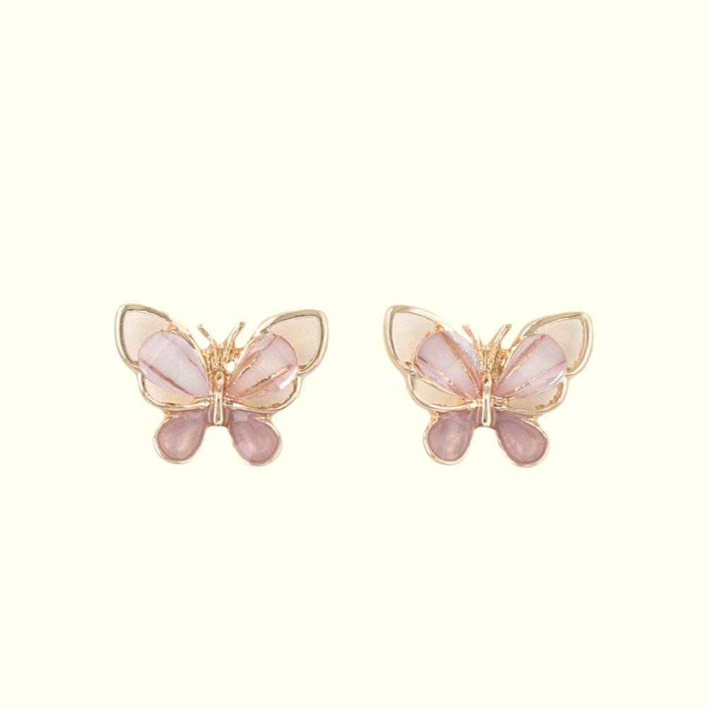 Twinkling Butterfly Stud Earrings 5