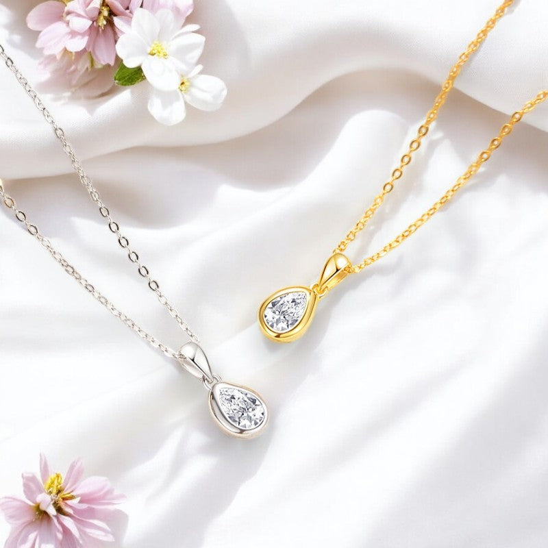 Versatile Teardrop Pendant Necklace
