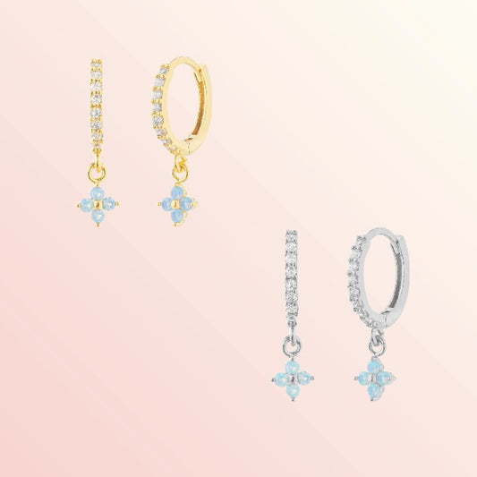 Victorian Azure Hoops 1