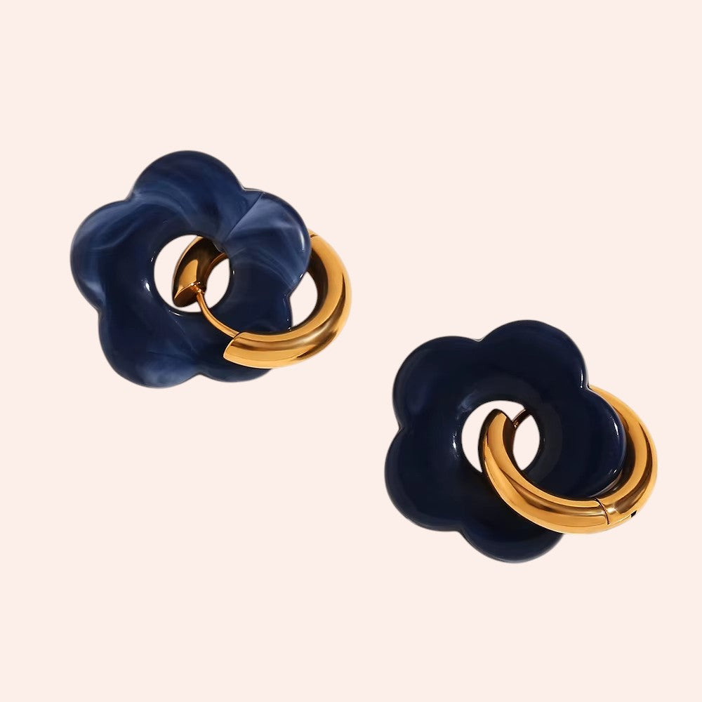 Vivid Bloom Hoops 10