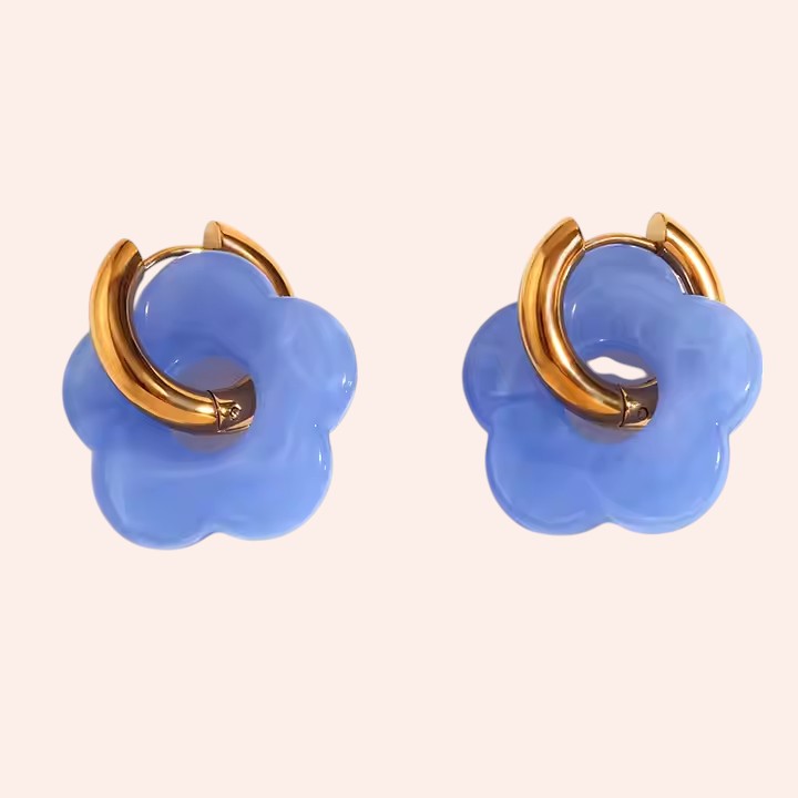 Vivid Bloom Hoops 3