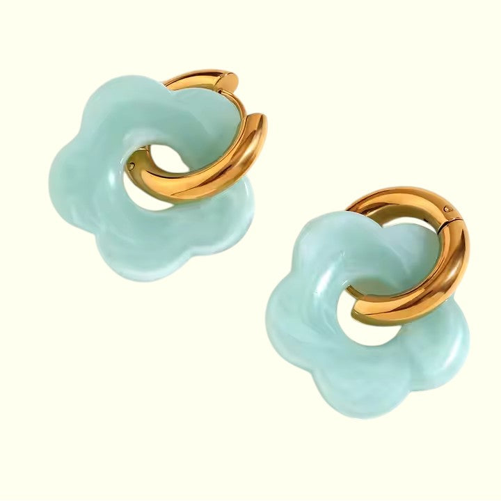 Vivid Bloom Hoops 5