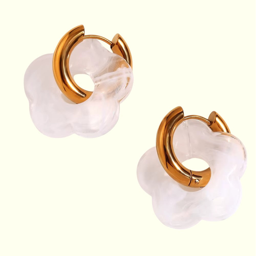 Vivid Bloom Hoops 6