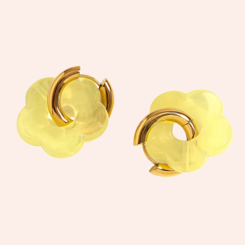 Vivid Bloom Hoops 7