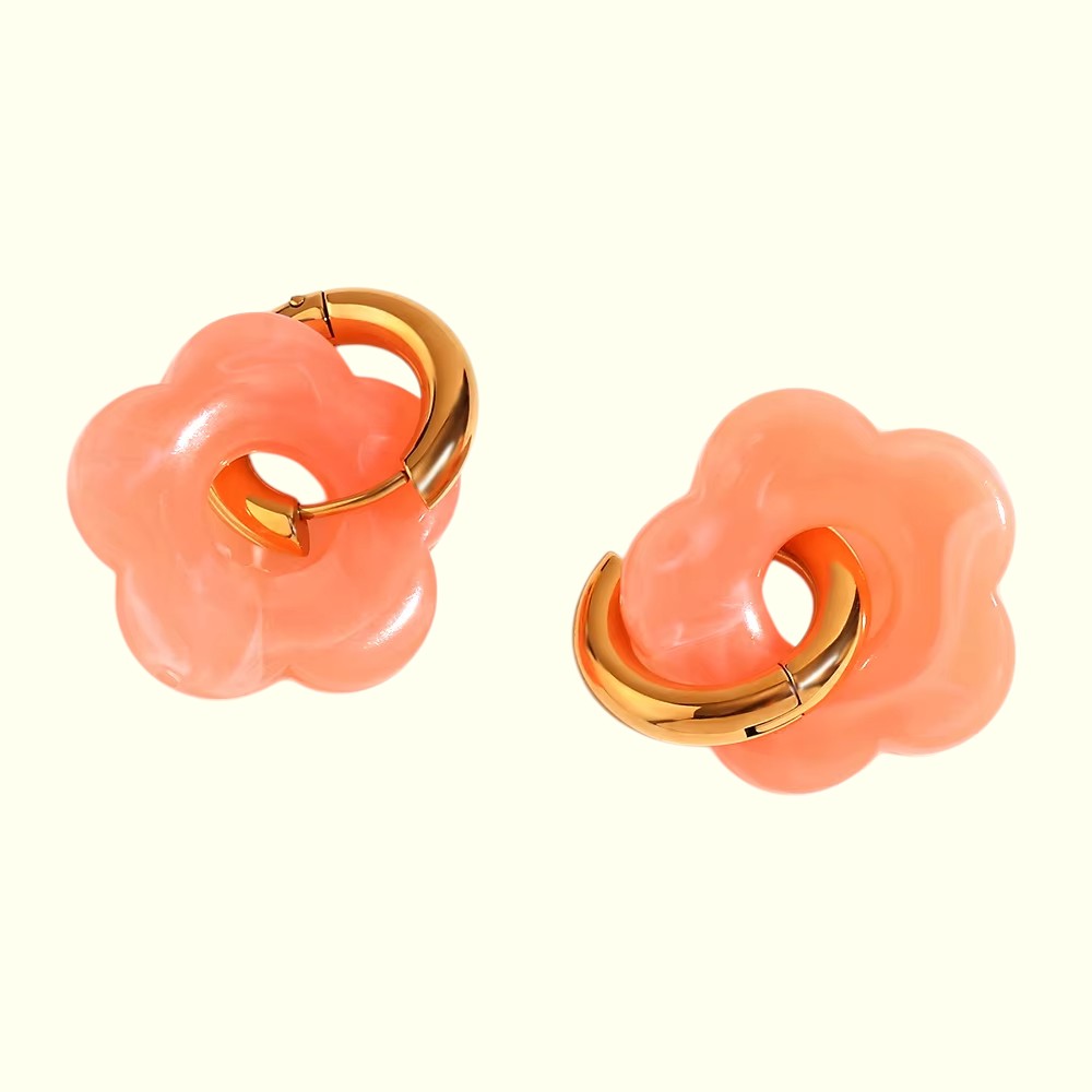 Vivid Bloom Hoops 8