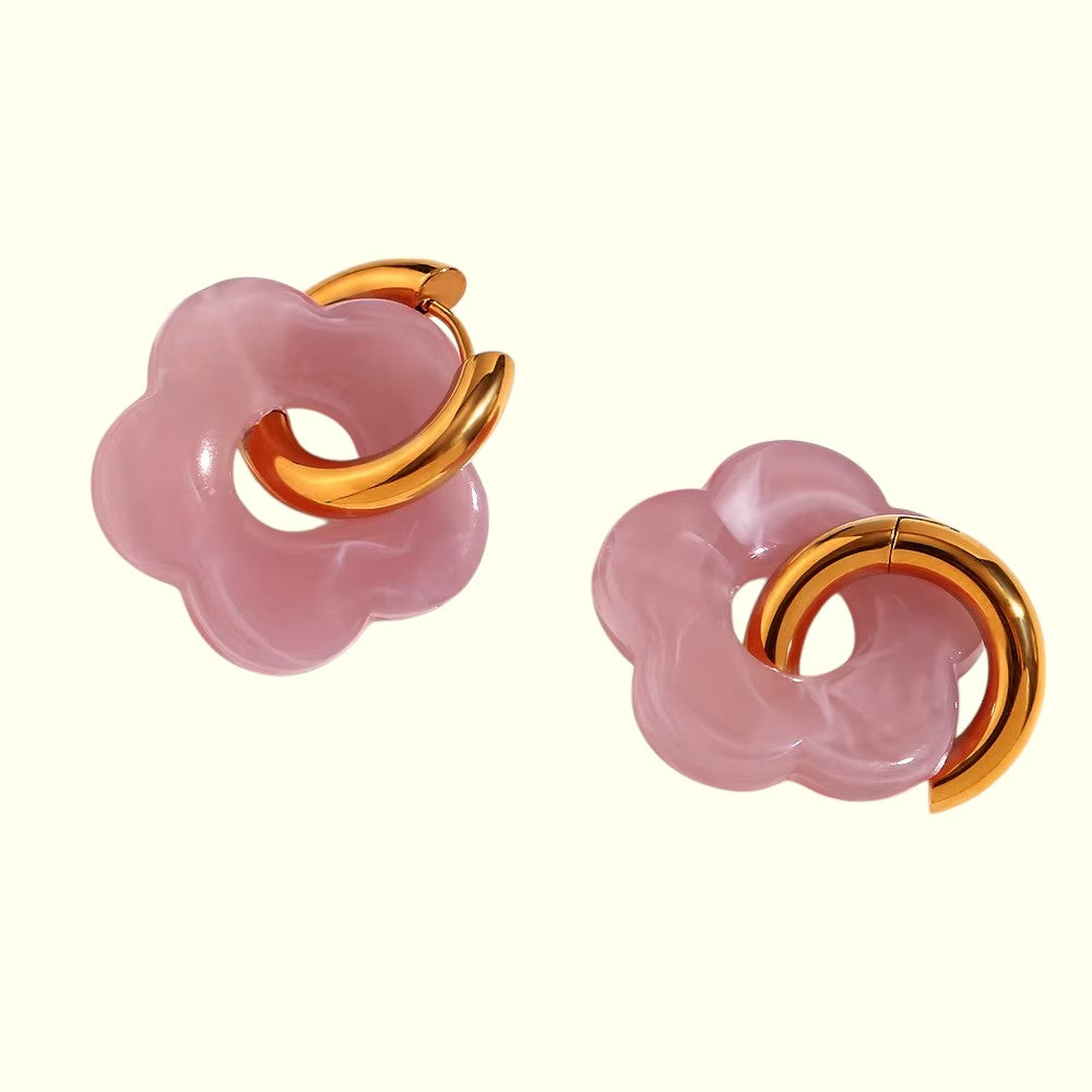 Vivid Bloom Hoops 9