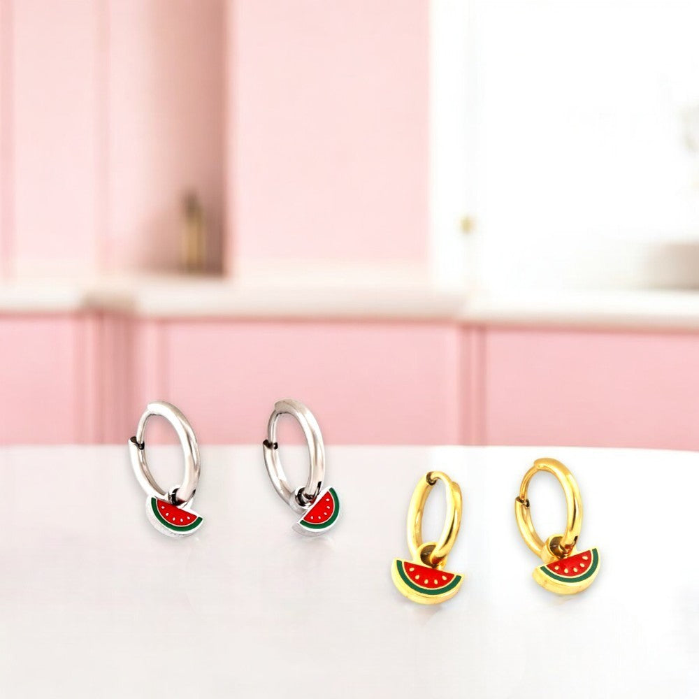 Watermelon Slice Hoops 2