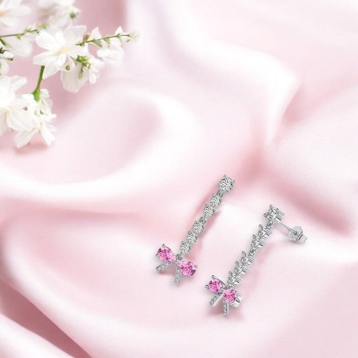 Whisper Pink Dainty Earrings 4