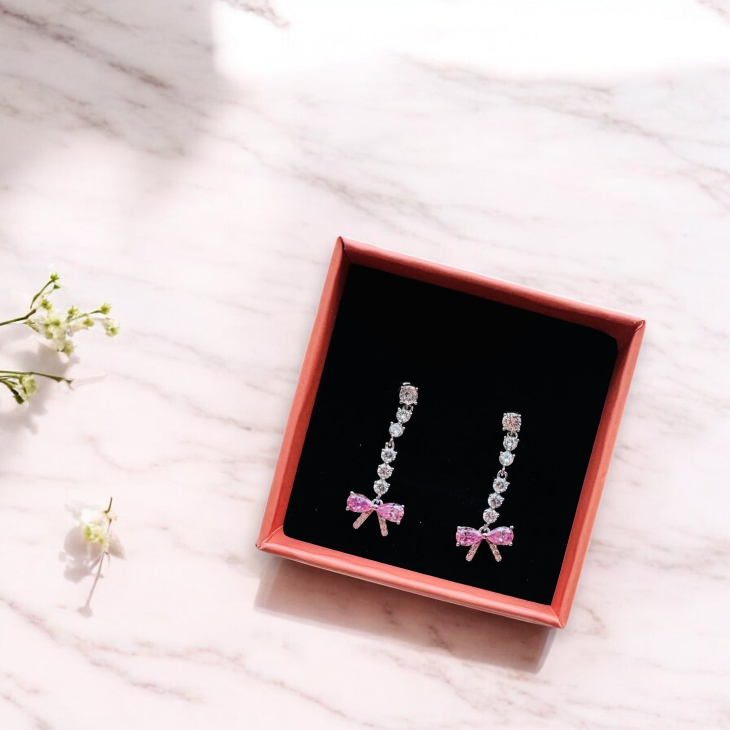 Whisper Pink Dainty Earrings 5