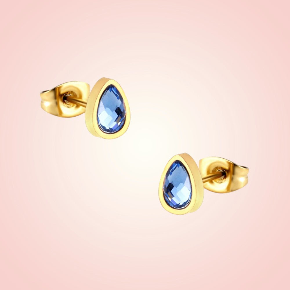 Blue Lagoon Studs Earrings 1