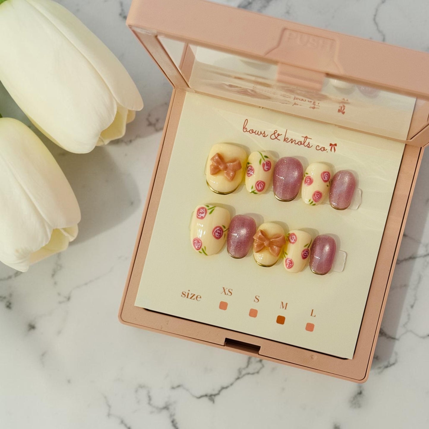 Blush Garden Bows 1