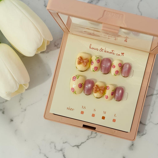 Blush Garden Bows 1