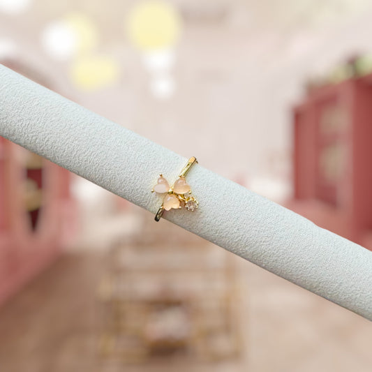 Blushing Clover Ring 2