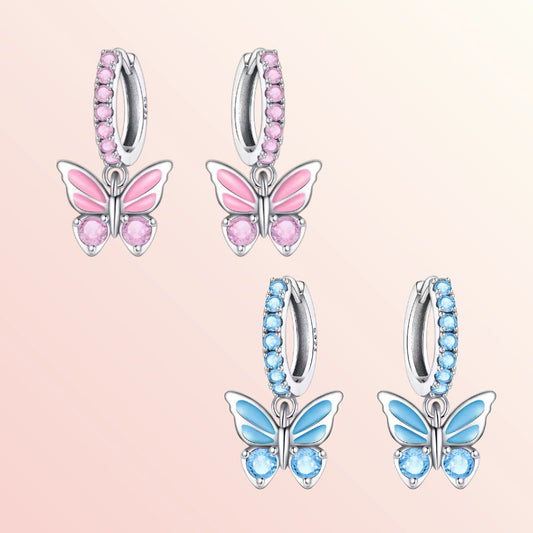 Butterfly Belle Hoop Earrings 1