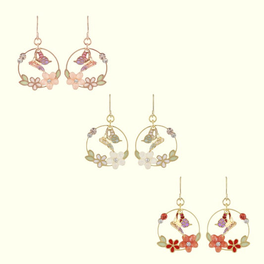 Butterfly Bloom Earrings