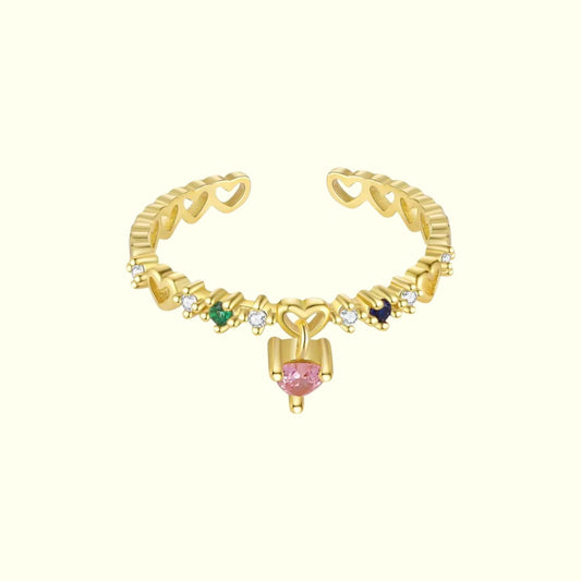 Charmé Heart Ring 1