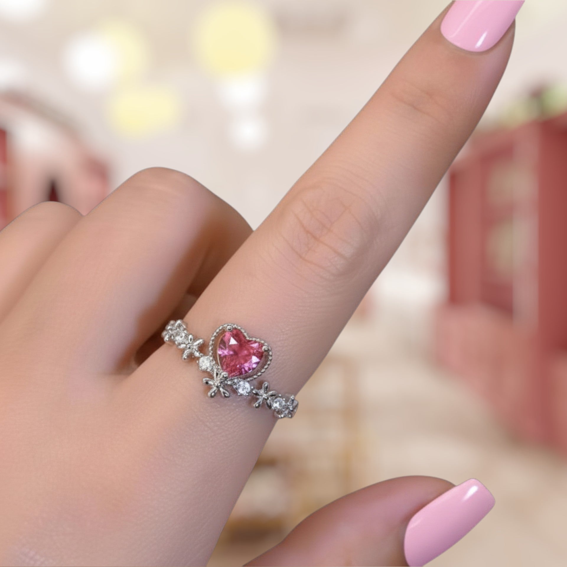 Crimson Heart Ring 6