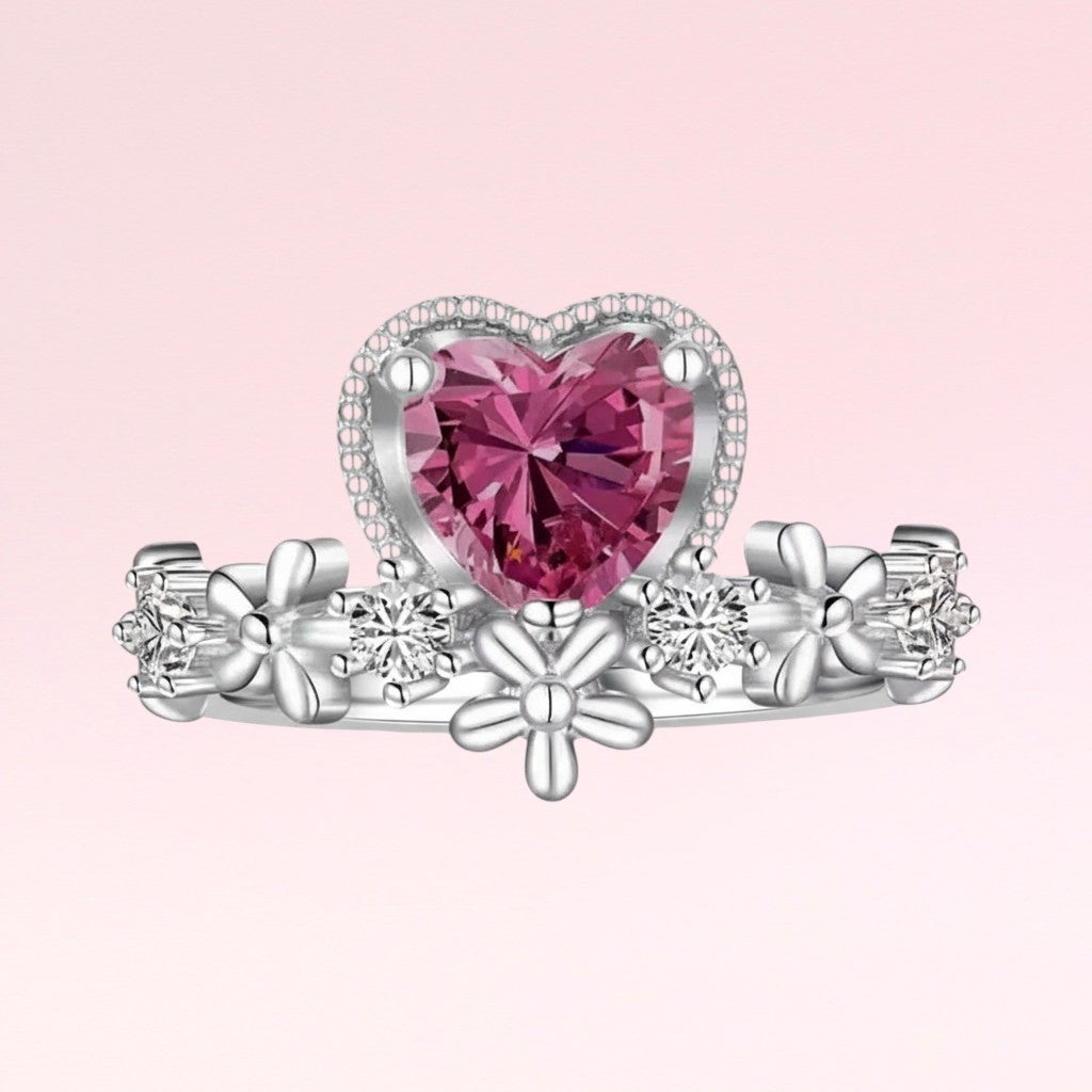 Crimson Heart Ring 8