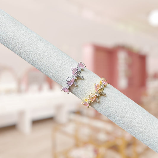 Cutie Knot Sparkle Ring 2
