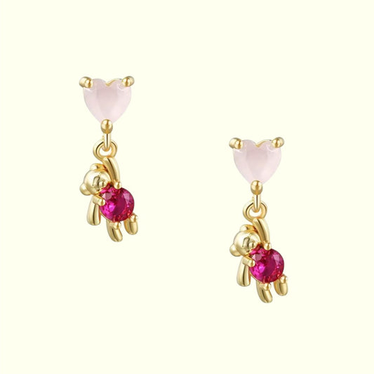 Floaty Bear Drop Earrings 2