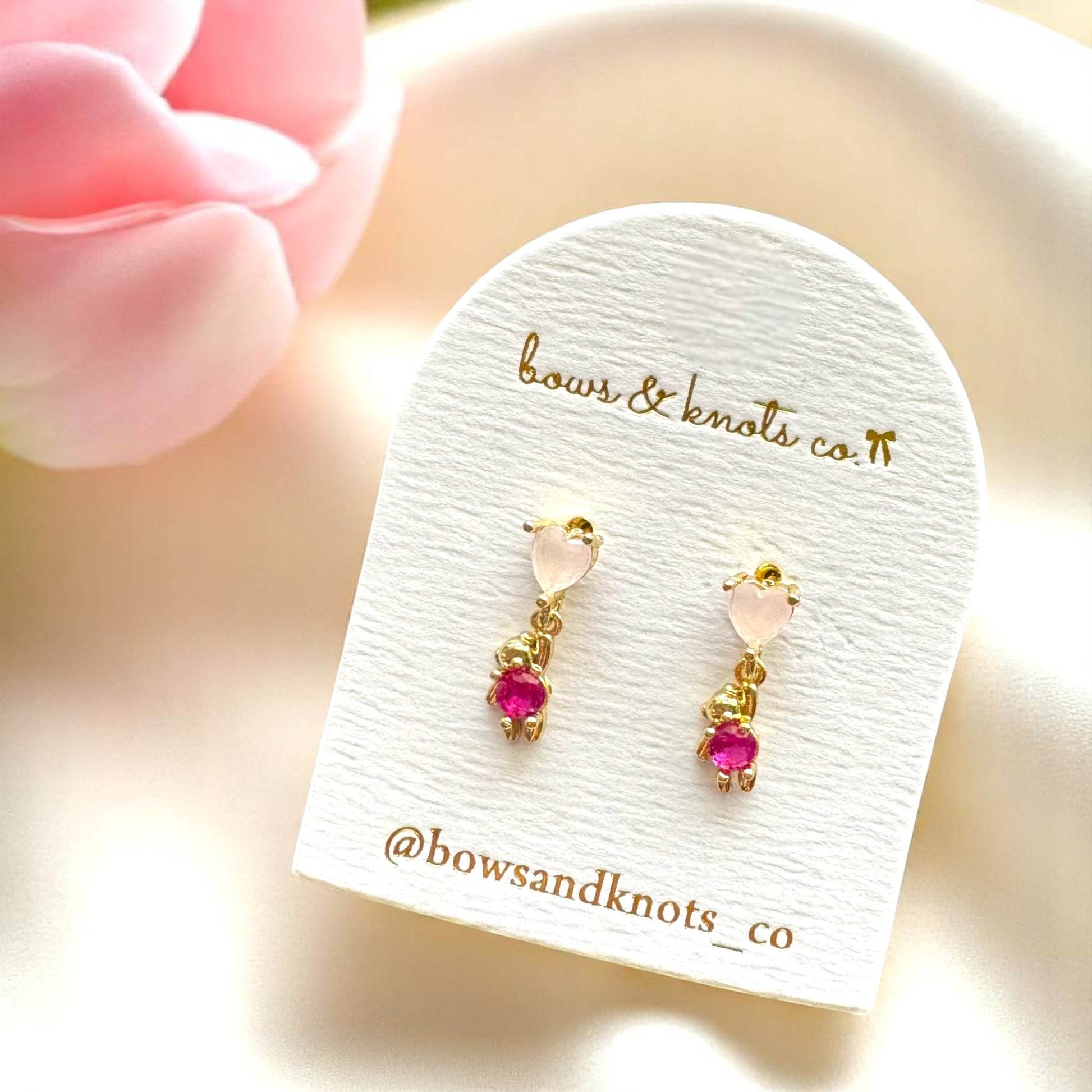 Floaty Bear Drop Earrings 3