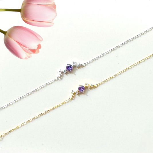 Frosted Plum Bracelet 1